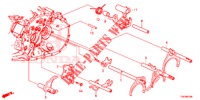 SCHALTGABEL/EINSTELLSCHRAUBE (DIESEL) (1.6L) für Honda CIVIC DIESEL 1.6 EXECUTIVE 5 Türen 6 gang-Schaltgetriebe 2013