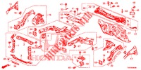 VORDERE TRENNWAND/STIRNWAND  für Honda CIVIC DIESEL 1.6 EXECUTIVE 5 Türen 6 gang-Schaltgetriebe 2013