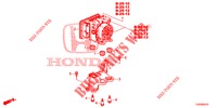 VSA MODULATOR(RH)('00 )  für Honda CIVIC DIESEL 1.6 EXECUTIVE 5 Türen 6 gang-Schaltgetriebe 2013