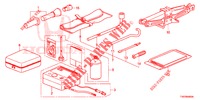 WERKZEUGE/WAGENHEBER  für Honda CIVIC DIESEL 1.6 EXECUTIVE 5 Türen 6 gang-Schaltgetriebe 2013