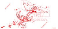 GRILL, VORNE/ZIERLEISTE  für Honda CIVIC DIESEL 1.6 EXECUTIVE 5 Türen 6 gang-Schaltgetriebe 2014