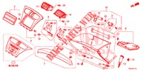 INSTRUMENT, ZIERSTUECK (COTE DE PASSAGER) (LH) für Honda CIVIC DIESEL 1.6 EXECUTIVE 5 Türen 6 gang-Schaltgetriebe 2014