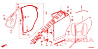 TUERBLECHE, HINTEN(4D)  für Honda CIVIC DIESEL 1.6 EXECUTIVE 5 Türen 6 gang-Schaltgetriebe 2014