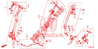 VORDERSITZ/SITZGURTE  für Honda CIVIC DIESEL 1.6 EXECUTIVE 5 Türen 6 gang-Schaltgetriebe 2014