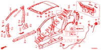 AUSSENBLECHE/TAFEL, HINTEN  für Honda CIVIC 1.8 EXECUTIVE 5 Türen 6 gang-Schaltgetriebe 2015