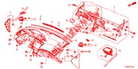 INSTRUMENTENBRETT, OBEN (LH) für Honda CIVIC 1.8 EXECUTIVE 5 Türen 6 gang-Schaltgetriebe 2015