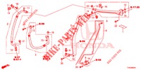 KLIMAANLAGE (DURITES/TUYAUX) (LH) für Honda CIVIC 1.8 EXECUTIVE 5 Türen 6 gang-Schaltgetriebe 2015