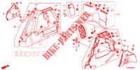 KOFFERRAUM SEITENVERKL.  für Honda CIVIC 1.8 EXECUTIVE 5 Türen 6 gang-Schaltgetriebe 2015