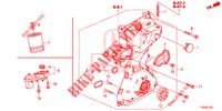 OELPUMPE (1.8L) für Honda CIVIC 1.8 EXECUTIVE 5 Türen 6 gang-Schaltgetriebe 2015