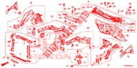 VORDERE TRENNWAND/STIRNWAND  für Honda CIVIC 1.8 EXECUTIVE 5 Türen 6 gang-Schaltgetriebe 2015