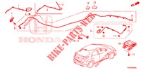 ANTENNE/LAUTSPRECHER (LH) für Honda CIVIC 1.8 EXECUTIVE 5 Türen 6 gang-Schaltgetriebe 2012