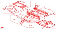 BODENBEHAELTER, HINTEN  für Honda CIVIC 1.8 EXECUTIVE 5 Türen 6 gang-Schaltgetriebe 2012
