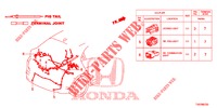 ELEKTR. STECKVERBINDER (ARRIERE) für Honda CIVIC 1.8 EXECUTIVE 5 Türen 6 gang-Schaltgetriebe 2012