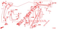 KLIMAANLAGE (FLEXIBLES/TUYAUX) (LH) für Honda CIVIC 1.8 EXECUTIVE 5 Türen 6 gang-Schaltgetriebe 2012