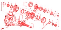NEBENWELLE  für Honda CIVIC 1.8 EXECUTIVE 5 Türen 6 gang-Schaltgetriebe 2012