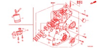 OELPUMPE (1.8L) für Honda CIVIC 1.8 EXECUTIVE 5 Türen 6 gang-Schaltgetriebe 2012