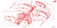 DREHZAHLMESSER  für Honda CIVIC 1.8 EXECUTIVE 5 Türen 5 gang automatikgetriebe 2013