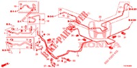 KRAFTSTOFFLEITUNG (LH) für Honda CIVIC 1.8 EXECUTIVE 5 Türen 5 gang automatikgetriebe 2013