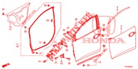 TUERTAFELN, VORNE(2D)  für Honda CIVIC 1.8 EXECUTIVE 5 Türen 5 gang automatikgetriebe 2013