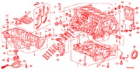 ZYLINDERBLOCK/OELWANNE (1.8L) für Honda CIVIC 1.8 EXECUTIVE 5 Türen 5 gang automatikgetriebe 2013