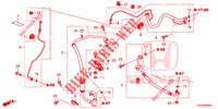 KLIMAANLAGE (FLEXIBLES/TUYAUX) (1,0 L) (LH) für Honda CIVIC  1.0 COMFORT 5 Türen 6 gang-Schaltgetriebe 2017