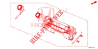 KLIMAANLAGENSTEUERUNG (1) für Honda CIVIC  1.0 COMFORT 5 Türen 6 gang-Schaltgetriebe 2017