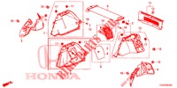KOFFERRAUM SEITENVERKL.  für Honda CIVIC  1.0 COMFORT 5 Türen 6 gang-Schaltgetriebe 2017