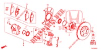 VORDERRADBREMSE (2) für Honda CIVIC  1.0 COMFORT 5 Türen 6 gang-Schaltgetriebe 2017