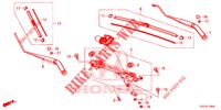 WINDSCHUTZSCHEIBENWISCHER (LH) für Honda CIVIC  1.0 COMFORT 5 Türen 6 gang-Schaltgetriebe 2017