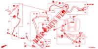 KLIMAANLAGE (FLEXIBLES/TUYAUX) (1,0 L) (LH) für Honda CIVIC  1.0 COMFORT 5 Türen vollautomatische 2017