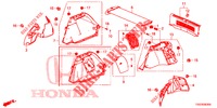 KOFFERRAUM SEITENVERKL.  für Honda CIVIC 1.0 EXECUTIVE NAVI 5 Türen 6 gang-Schaltgetriebe 2017