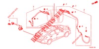 GPS/KAMERA ANTENNE RÜCKANSICHT für Honda CIVIC 1.0 EXECUTIVE NAVI 5 Türen vollautomatische 2017