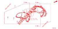 DREHZAHLMESSER  für Honda CIVIC 1.0 EXCLUSIVE NAVI 5 Türen 6 gang-Schaltgetriebe 2017