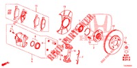 VORDERRADBREMSE (2) für Honda CIVIC  1.0 ENTRY 5 Türen 6 gang-Schaltgetriebe 2018