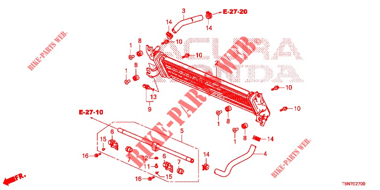KÜHLER PDUS für Honda NSX 3.5 FIF 2 Türen DCT 2019