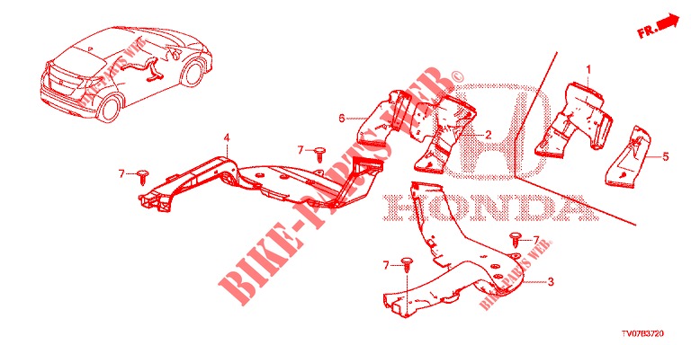 ZULEITUNGSROHR/ENTLUEFTUNGSROHR  für Honda NSX 3.5 FIF 2 Türen DCT 2019