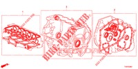 DICHTUNG SATZ/ GETRIEBE KOMPL. (1.8L) für Honda CIVIC 1.8 EXECUTIVE TUNER LESS 5 Türen 5 gang automatikgetriebe 2013