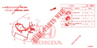 ELEKTR. STECKVERBINDER (ARRIERE) für Honda CIVIC 1.8 EXECUTIVE TUNER LESS 5 Türen 5 gang automatikgetriebe 2013