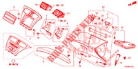 INSTRUMENT, ZIERSTUECK (COTE DE PASSAGER) (LH) für Honda CIVIC 1.8 EXECUTIVE TUNER LESS 5 Türen 5 gang automatikgetriebe 2013