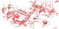 INSTRUMENTENBRETT, OBEN (LH) für Honda CIVIC 1.8 EXECUTIVE TUNER LESS 5 Türen 5 gang automatikgetriebe 2013