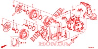 KLIMAANLAGE (COMPRESSEUR) (1.8L) für Honda CIVIC 1.8 EXECUTIVE TUNER LESS 5 Türen 5 gang automatikgetriebe 2013