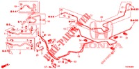 KRAFTSTOFFLEITUNG (LH) für Honda CIVIC 1.8 EXECUTIVE TUNER LESS 5 Türen 5 gang automatikgetriebe 2013