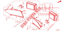 MITTLERES DISPLAY  für Honda CIVIC 1.8 EXECUTIVE TUNER LESS 5 Türen 5 gang automatikgetriebe 2013