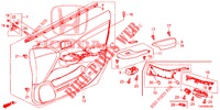 TUERVERKLEIDUNG, VORNE (LH) für Honda CIVIC 1.8 EXECUTIVE TUNER LESS 5 Türen 5 gang automatikgetriebe 2013