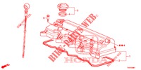 ZYLINDERKOPFDECKEL (1.8L) für Honda CIVIC 1.8 EXECUTIVE TUNER LESS 5 Türen 5 gang automatikgetriebe 2013