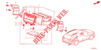 AUDIOEINHEIT (NAVIGATION) für Honda ACCORD TOURER 2.0 EXECUTIVE 5 Türen 6 gang-Schaltgetriebe 2015