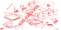 BODENBEHAELTER, HINTEN  für Honda ACCORD TOURER 2.0 EXECUTIVE 5 Türen 6 gang-Schaltgetriebe 2015