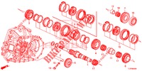 HAUPTWELLE  für Honda ACCORD TOURER 2.0 EXECUTIVE 5 Türen 6 gang-Schaltgetriebe 2015