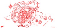 KUPPLUNGSGEHAEUSE  für Honda ACCORD TOURER 2.0 EXECUTIVE 5 Türen 6 gang-Schaltgetriebe 2015