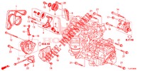 LICHTMASCHINENHALTERUNG/SPANNVORRICHTUNG (2.0L) für Honda ACCORD TOURER 2.0 EXECUTIVE 5 Türen 6 gang-Schaltgetriebe 2015